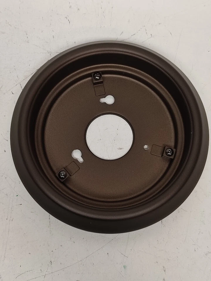 Light Kit Mounting Plate - HDC Kensgrove 64" Espresso Bronze Ceiling Fan-PARTS - Image 3 of 4