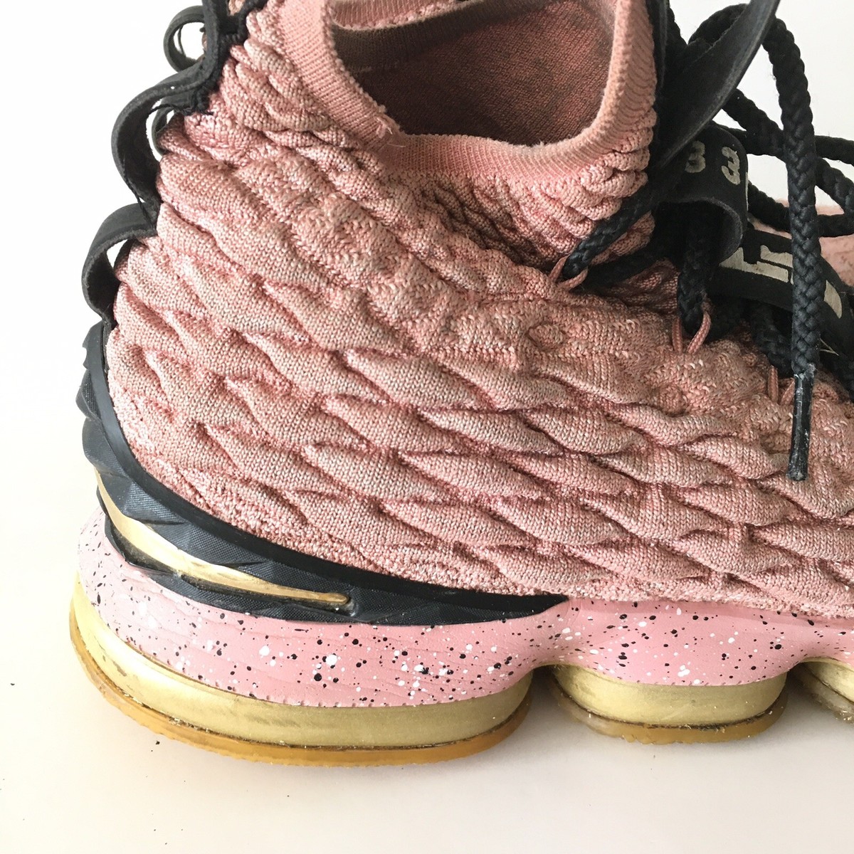 LeBron XV LMTD “ Hollywood’s” 6.5Y Nike LeBron XV 15 LMTD Unisex Hollywood Rust Pink  main image 3