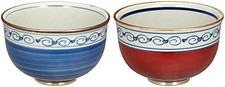 Ctoc Japan: Ceramic Japanese-style light and versatile bowls set of 2 with a