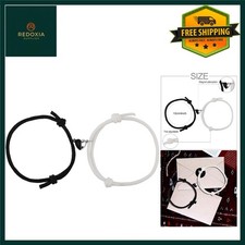 Magnetic Attraction Couple Bracelets Pair Adjustable Relationship Jewelry Gift