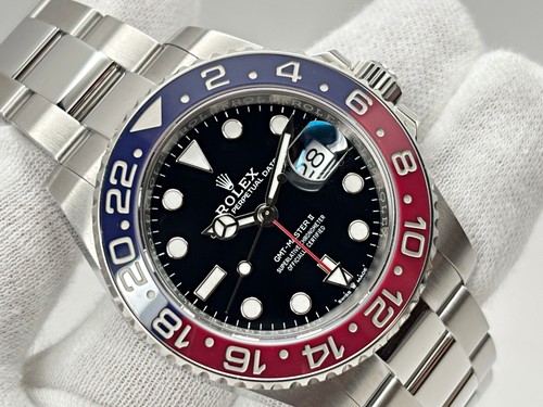 Rolex GMT-Master II 2025 [Pepsi] Oyster Bracelet 126710BLRO Stainless Steel