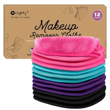 Makeup Remover Cloths 12 Pack, Makeup Removal Face Cleansing Cloth, Reusable ...