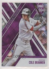 2017 Panini Elite Extra Edition Aspirations Purple /200 Cole Brannen #187 0c6