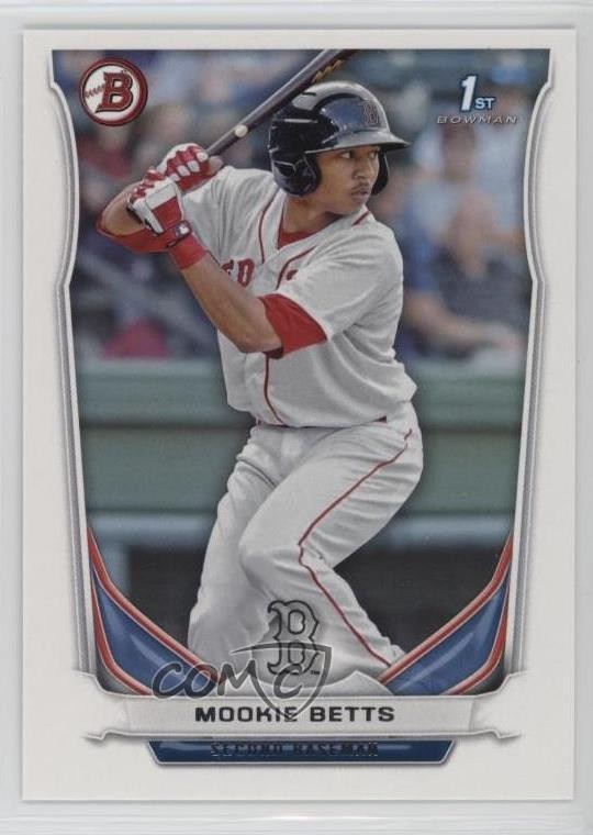 2014 Bowman Prospects Mookie Betts #BP109 13un