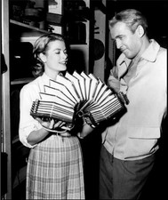 Jimmy Stewart Grace Kelly 8x10 giclee photo 