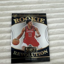 Panini 2024-25 Select Rookie Revolution Yves Missi #4 New Orleans Pelicans