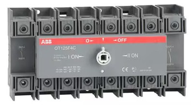 ABB OT125F4C Lastumschalter, 4-polig, 125A (1SCA105054R1001)