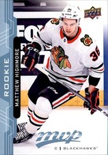 Matthew Highmore 2018-19 Upper Deck MVP SP Rookie Card #242