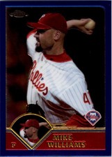 2003 Topps Chrome Traded T98 Mike Williams - Bb