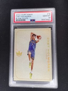 2022-23 Court Kings CHET HOLMGREN Blank Slate RC #18 Case Hit PSA 10 💎 SSP 🔥