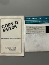 Commodore 64 / 128 Copy II 2 Central Point Disk Backup Program  Drive Alignment