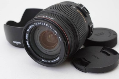 SIGMA ZOOM DC 18 200mm f3.5 6.3 II HSM OS for Nikon Mount Sigma AF Lens (f16909)