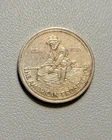 1985 1/4 oz Silver USA Engelhard The American Prospector Round