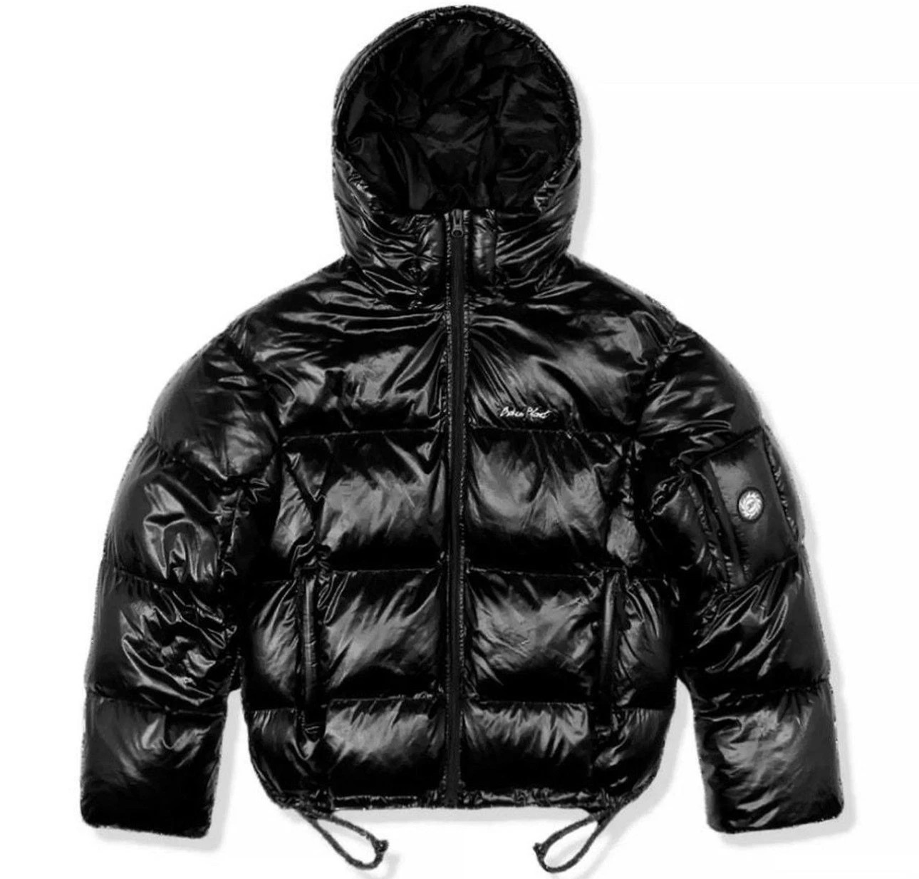 Broken Planet Men's Black Puffer Jacket Size Small NWOT image 1