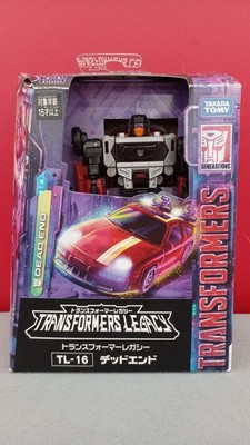 Takara Tomy Dead End Transformers Legacy Roboter Spielzeug geöffnete Box