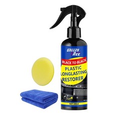Ultimate Car Plastic and Trim Restorer Back to Black Restores Faded Trim,...