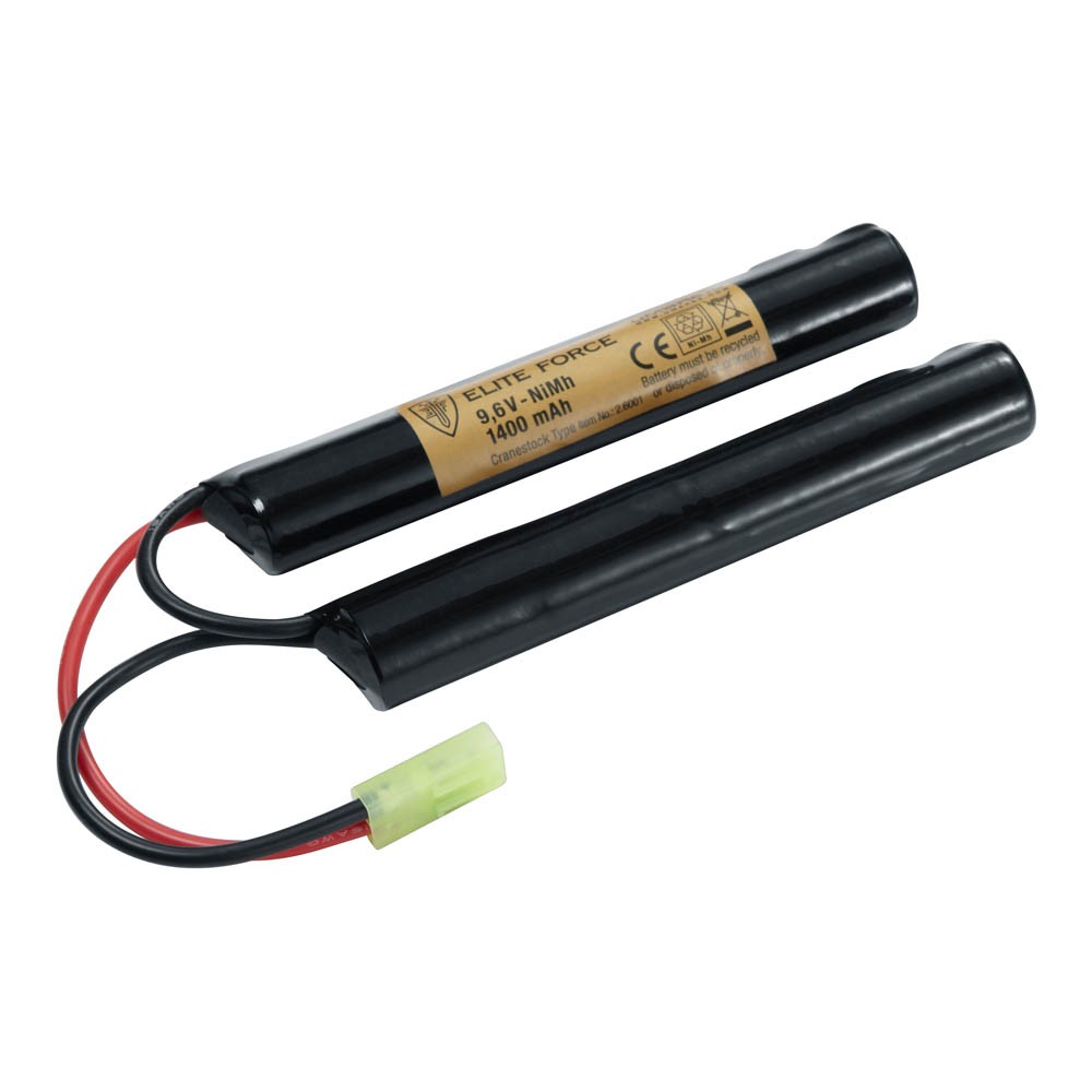Umarex Elite Force Airsoft RIF Rechargeable Crane Stock Battery 9.6V 1400 mAh