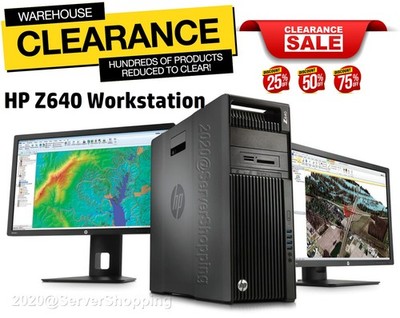 LEISTUNGSSTARKE HP WORKSTATION Z640 XEON E5-2620 1TB SATA 16GB RAM SERVER PC WINDOWS 11