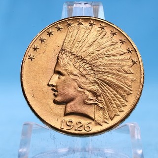 USA 10 $ 1926 Aquila testa di indiano 16 7 grammi oro 900 Vz