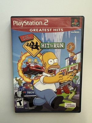 The Simpsons: Hit & Run Greatest Hits PS2 CIB w/Manual Tested (Screenshots!)