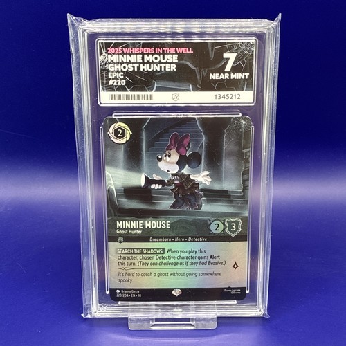 Minnie Mouse - Ghost Hunter graded ACE 7 for sale on eBay
