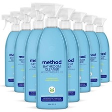 Bathroom Cleaner Removes Mold + Mildew Stains Eucalyptus Mint 28 Fl Oz Pack of 8 1.47 per fl oz