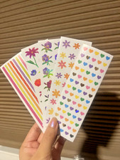 Mrs. Grossman's Mix Sticker Lot of 5 Sheets Low Cost Shipping Exclusive Sheets