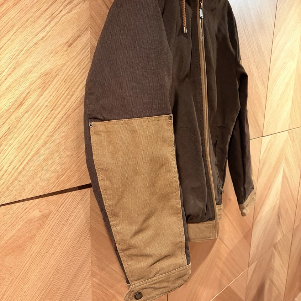 Pendleton Men’s Hooded Greenhorn Canvas Jacket Brown Size Medium - Image 3 of 4