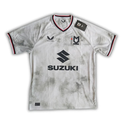 MK Dons Kinder Trikot Castore Fußball Home 22/23 Oberteil - Neu