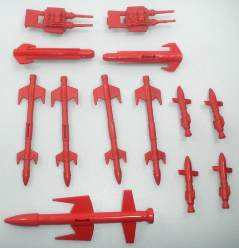 New ListingVintage 1987 Mamba Missile Set G.I. GI Joe Cobra Accessories Parts 3.75 ARAH Lot