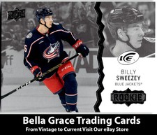2023-24 Upper Deck Ice Billy Sweezey #120 Columbus Blue Jackets Rookie NHL 