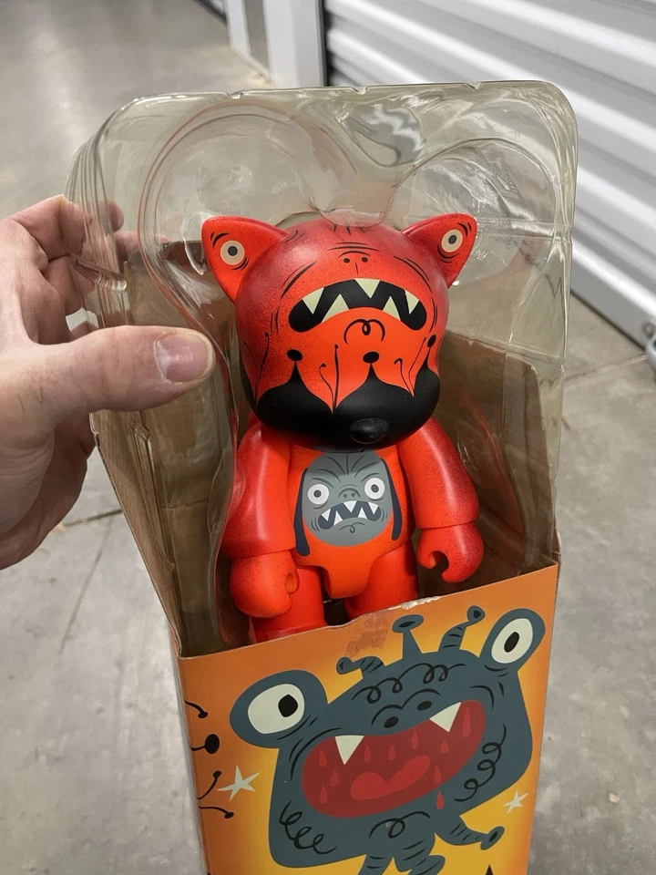 复古 Tim Biskup "Deco Plague" Qee Cat 8" 乙烯基人偶 - LMTD 版本 49/500 — 第 2/4 张图片