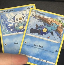ASTRAL RADIANCE BUNDLE - Oshawott & Dewott (#041-42/189) Pokémon Cards TCG NM