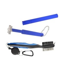 Double Sided Golf Club Brush Balls Grooves Cleaner Golf Club Grooves Sharpener