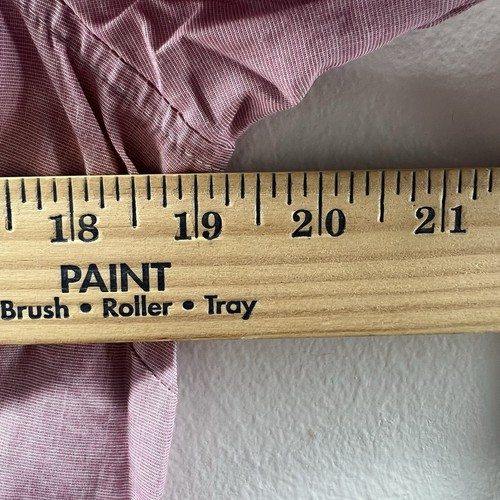 LL Bean lila Rüschen vorne Knopfleiste Langarmshirt Damengröße Medium - Bild 5 von 5