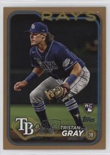 2024 Topps Series 2 Gold /2024 Tristan Gray #483 1cx3