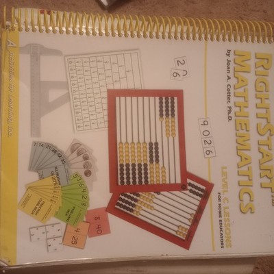 Right start Mathematics Level C Teachers Manual 1st Edition
