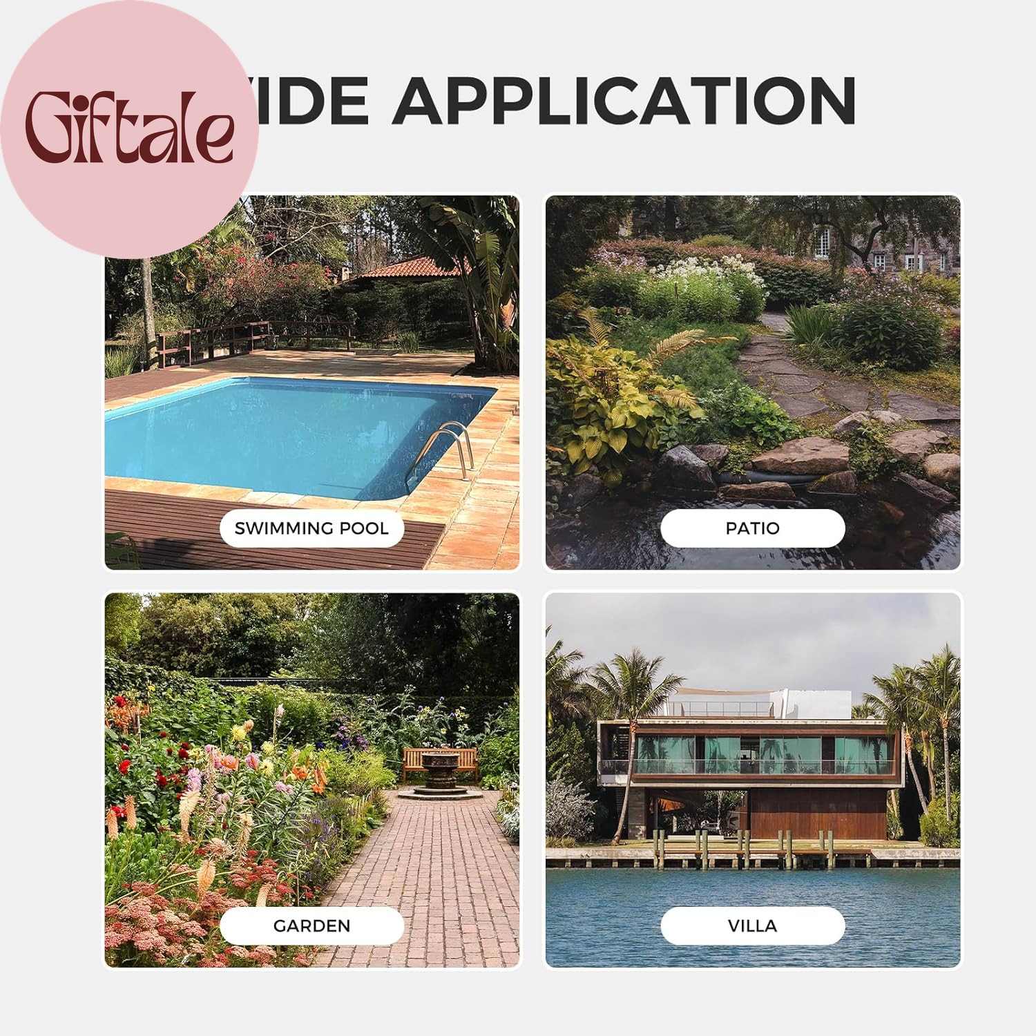 4 Ft. X 15 Ft. DIY Pool Safety Fence, Child & Pet Backyard Barrier, Temporary Me