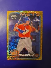 2024 Topps Pro Debut Diego Mosquera GOLD CHROME MINI DIAMOND /50 - NY Mets