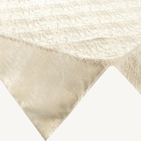 Mitteldecke Serviette Tischdecke 85 X 85 Cm Beige Tischtuch Klassisch BläTter