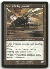 Galvanic Juggernaut Retro Frame MTG Innistrad Remastered 443 U NM