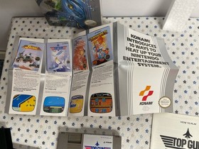 Nintendo NES 🔥 Top Gun Second Mission CIB Star Voyager In Box Near Mint