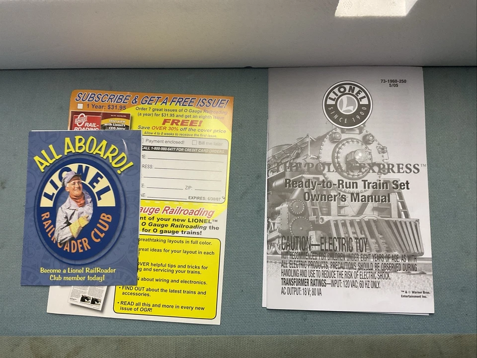 LIONEL 6-28649 Polar Express 2-8-4 Berkshire Steam Locomotive #1225 & Tender ￼ - Image 4 of 4