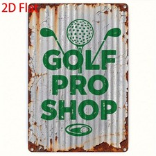 Golf Pro Shop Featuring Golf-Relat Tin Metal Signs Home D cor 8x12