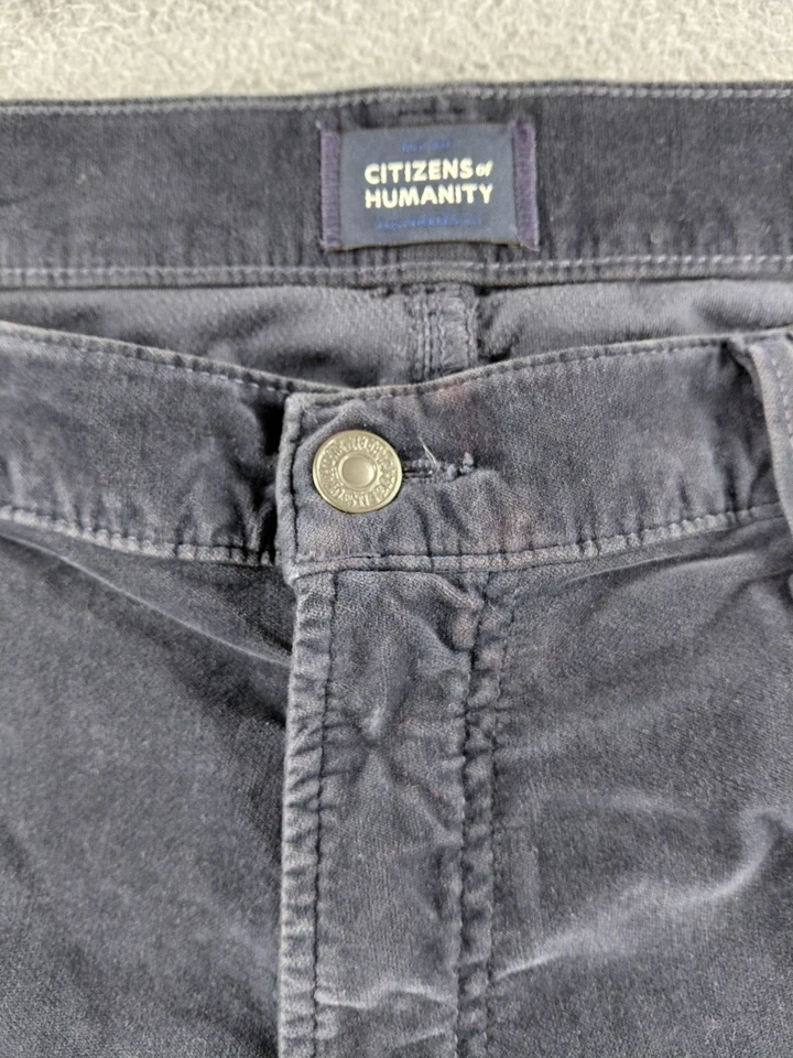 Pantalones Citizens of Humanity para hombre talla 36 azul The London Mirco-Velvet Supima algodón Foto 2 de 4