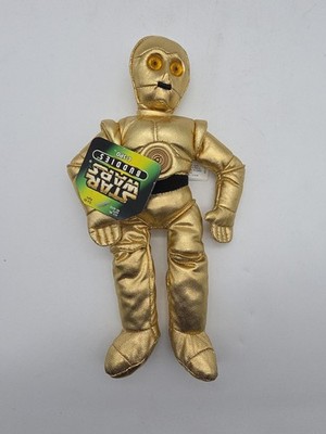 Star Wars Buddies C-3PO Droid (1997) Vintage Kenner Toy Plush New With Tags