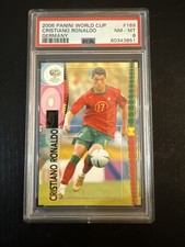 2006 Panini FIFA World Cup Germany Cristiano Ronaldo #169 for sale