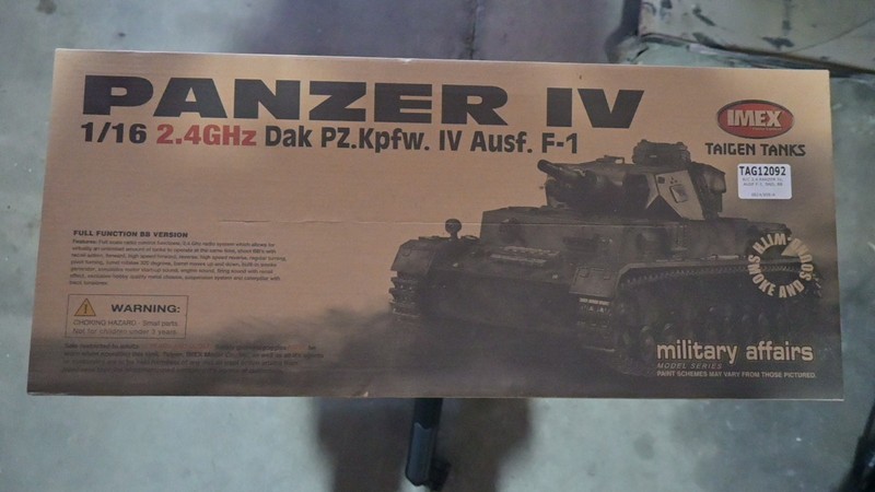 Taigen Panzer IV 1/16 rc tank