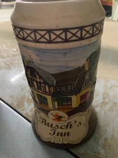Anheuser Busch 2002 Collectors Club Membership Stein Busch’s Inn CB21