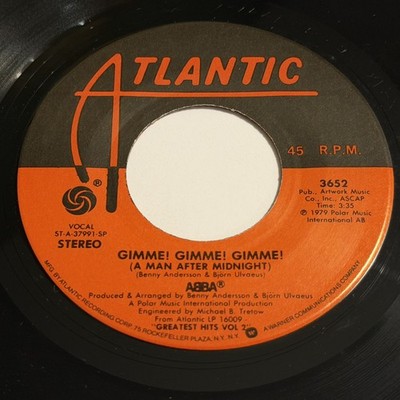 ABBA: Gimme! Gimme! Gimme! (A Man After Midnight) / The 45